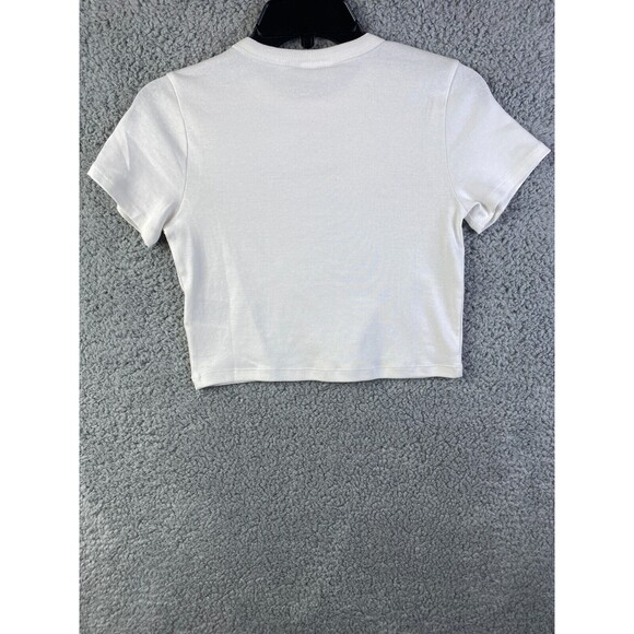 Britney Spears 1999 Micro Tee Girls Sz XS White Made w/ 100 Recycled Plastic NWT - Picture 4 of 15